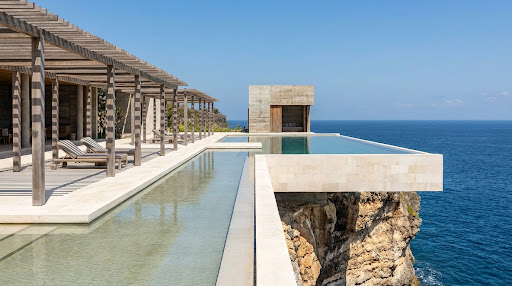 Bukit Penida Sanctuary Cantilevered Limestone Cliff Pavilion
